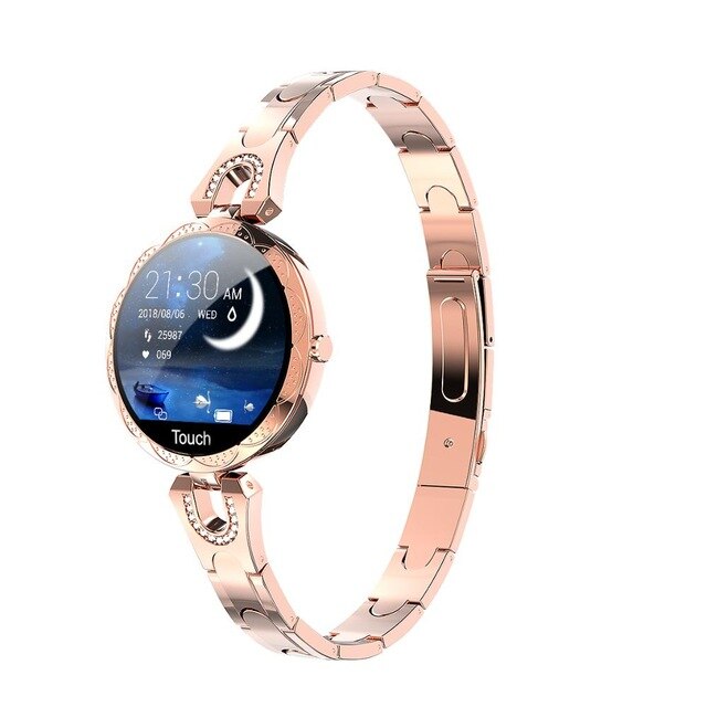 RGTOPONE Elegant Ladies Smart Watch Physiological Cycle Remind Blood Pressure Fitness Pedometer Women health Wristband Bracelet