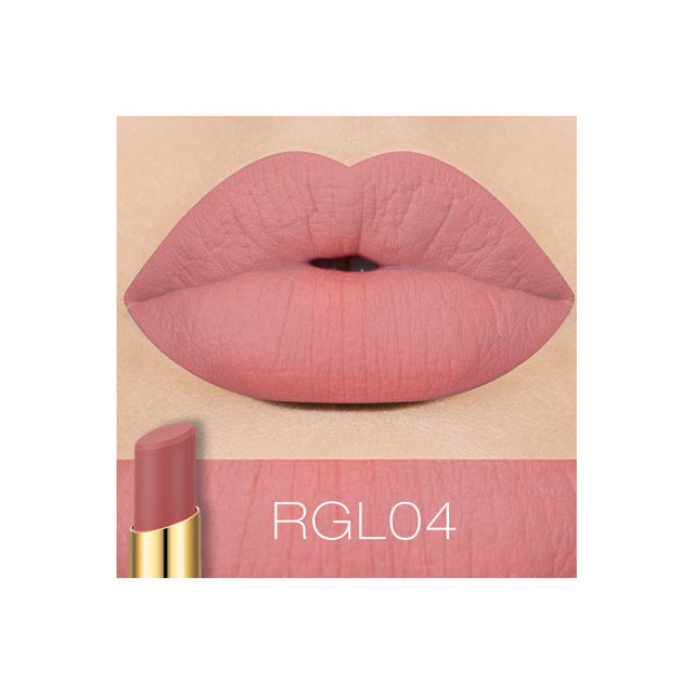 O. Tw o.o Classic Lipstick Moisturizing Long-lasting Non-Marking Matte Lipstick 20-Color Selectable