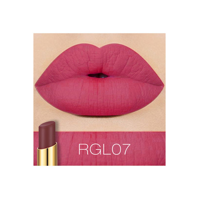 O. Tw o.o Classic Lipstick Moisturizing Long-lasting Non-Marking Matte Lipstick 20-Color Selectable