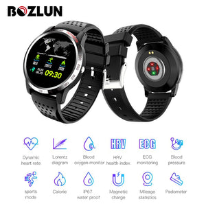 Bozlun W3 Smartwatch Blood Pressure Oxygen Heart Rate Monitor Health Fitness Tracker Smart Bracelet For Huawei IOS Android