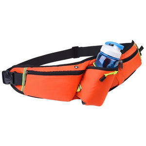 Running Waist Bag Marathon Sports Climbing Hiking Racing Gym Fitness Lightweight Hydration Belt Water Bottle Hip Waist Pack