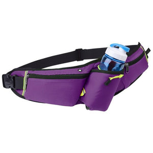 Running Waist Bag Marathon Sports Climbing Hiking Racing Gym Fitness Lightweight Hydration Belt Water Bottle Hip Waist Pack